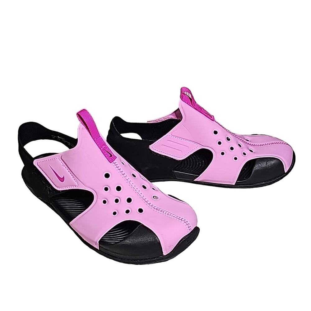 Nike Sunray Protect 2 Pink Sandals Kids Size 3Y NEW